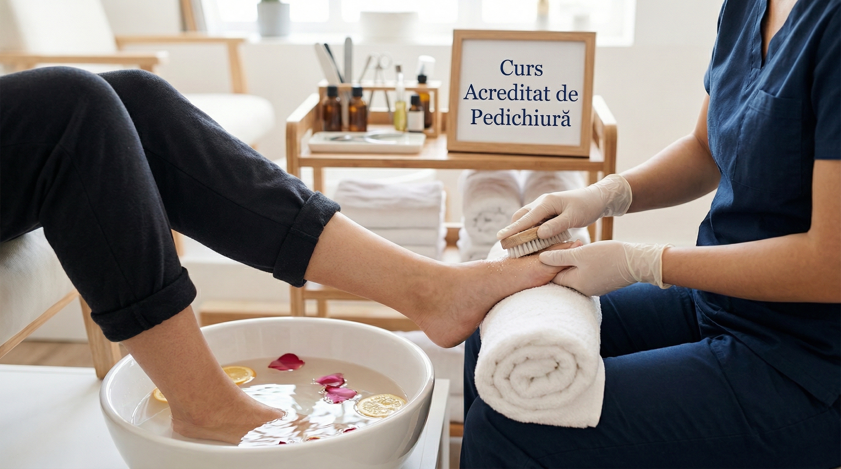 Curs Acreditat de Pedichiură